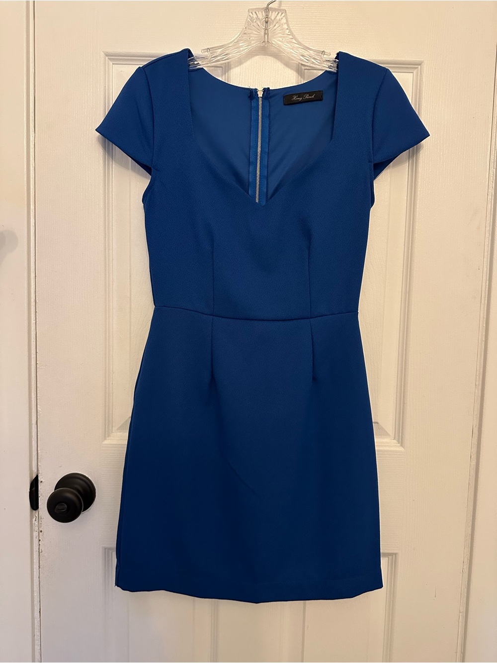 👗$5👗 Royal Blue Cap Sleeve Mini Dress